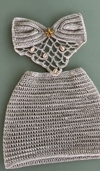 Conjunto Crochê Tropical Bella