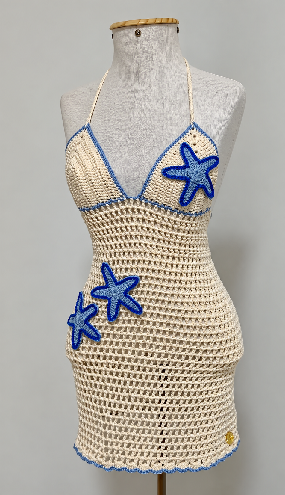 Vestido de Crochê Estrela do Mar