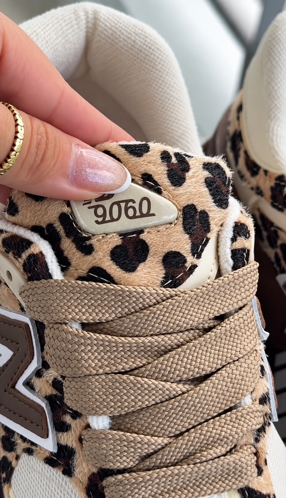 Tênis Chunky Animal Print Fashion