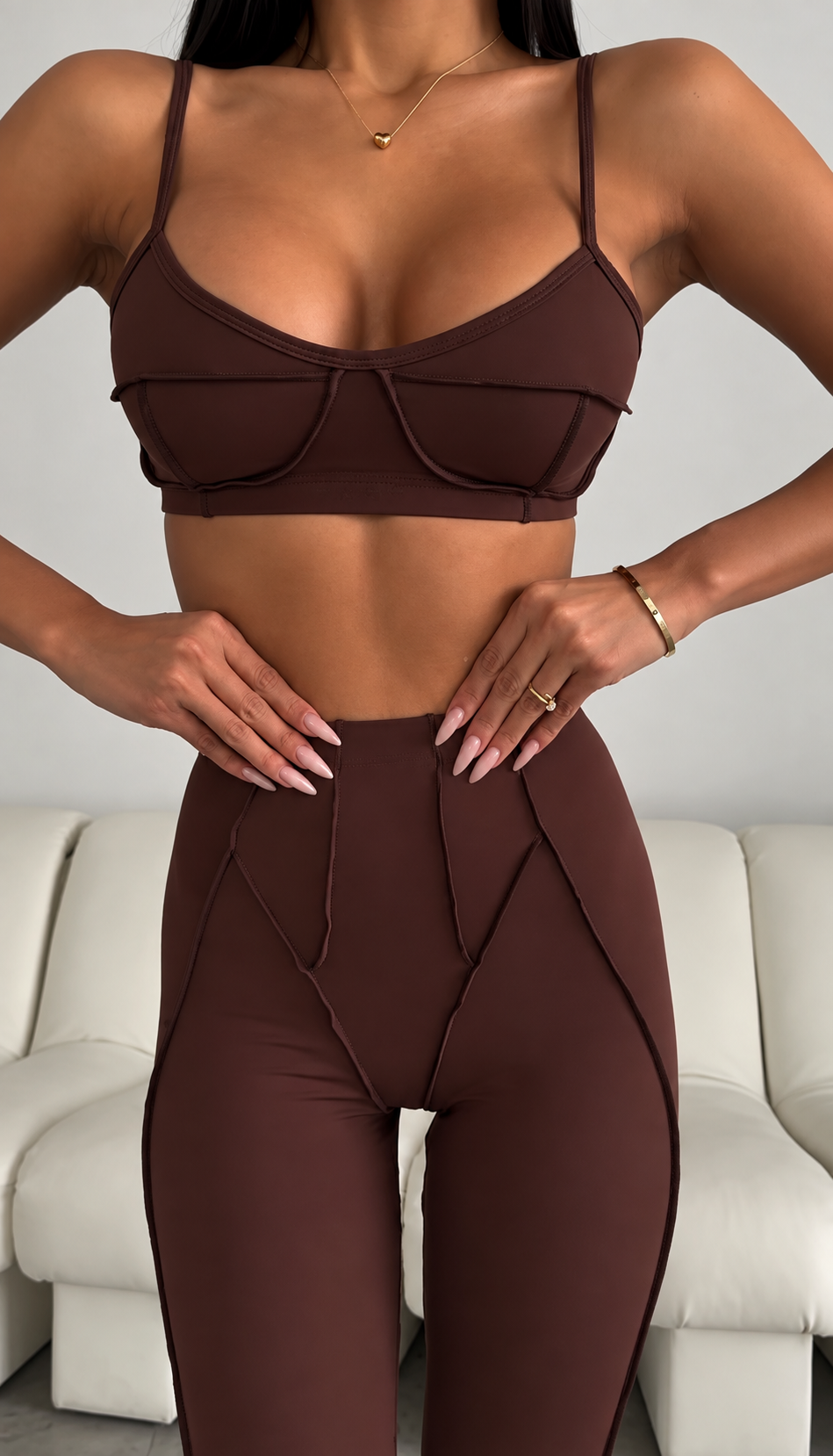 Kit 3 Conjuntos Fitness Sculpt – Top + Legging Modeladora