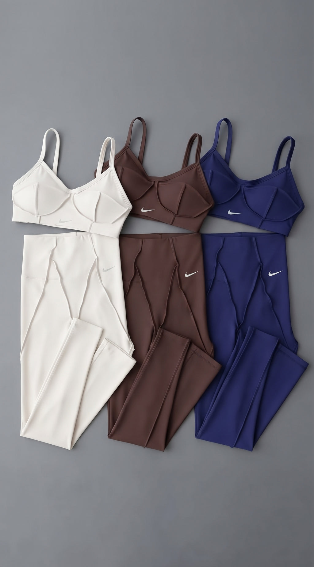 Kit 3 Conjuntos Fitness Sculpt – Top + Legging Modeladora