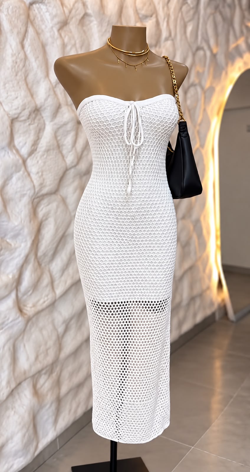 Vestido Midi Tricot