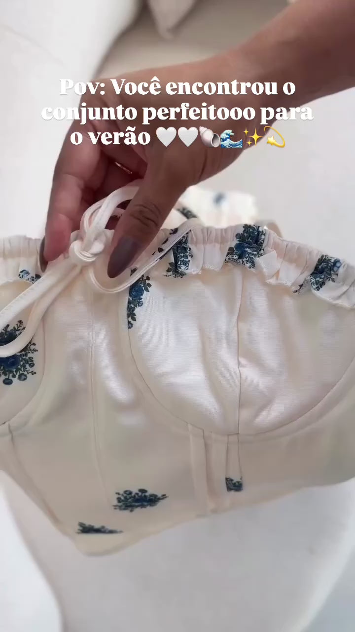 Conjunto Elegance Floral